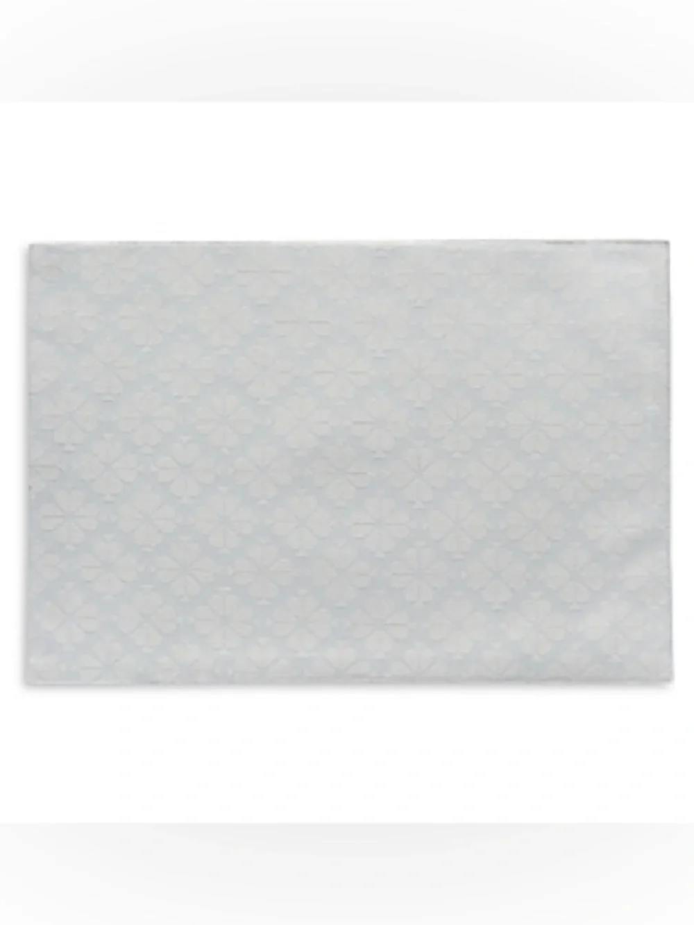 kate spade light gray floral placemat